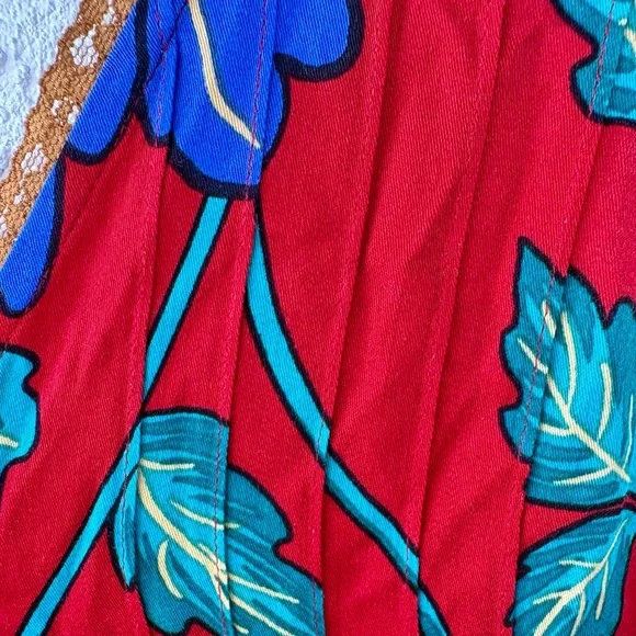 Anthropologie Tiny Rain Scarf Wrap Tank Top Floral Lace Small - Picture 4 of 10